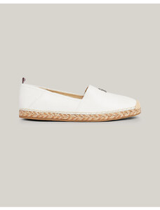 TOMMY HILFIGER TH LEATHER FLAT ESPADRILLE