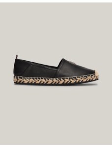 TOMMY HILFIGER TH LEATHER FLAT ESPADRILLE