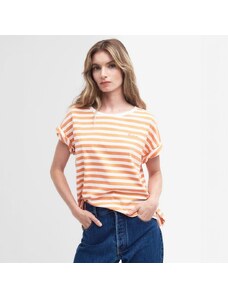 Barbour Adria Top — Orange Stripe