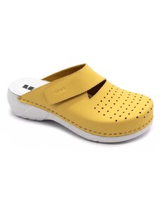 Leon 3500 Dámská kožená obuv - Žlutá