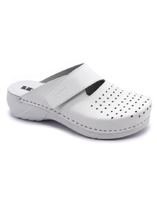 Leon 3500 Dámská zdravotní obuv pro pohodlí - Bílá