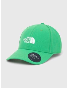 Kšiltovka The North Face Recycled 66 Classic Hat zelená barva, s aplikací, NF0A4VSVPO81