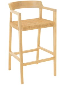 Teaková barová židle J-line Talya 78 cm