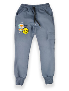 TrendUpcz Teplákové kalhoty s kapsami 122, antracit | Dětské a kojenecké oblečení