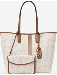 Michael Kors kabelka Eliza shopper logo vanilla