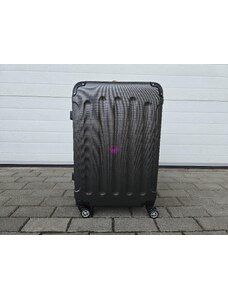 cestovní skořepinový kufr střední - tmavě šedá