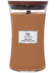 Velká vonná svíčka WoodWick, Santal Myrrh