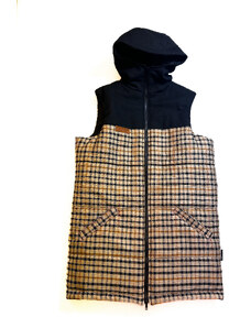 City Folklore Warm vest checks/ UNISEX One Size 2