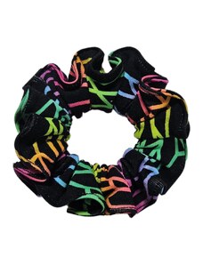 Ebbie Scrunchie gumička -NEON POLYGON