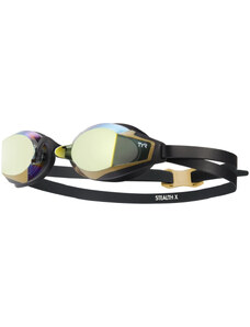 Plavecké brýle Tyr Stealth-X Mirrored Černo/zlatá