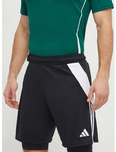 Tréninkové šortky adidas Performance Tiro 24 černá barva, IJ5605