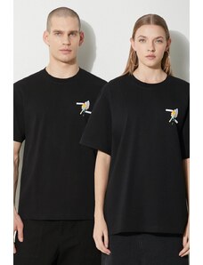 Bavlněné tričko Filling Pieces Gelato černá barva, s potiskem, 74434021861