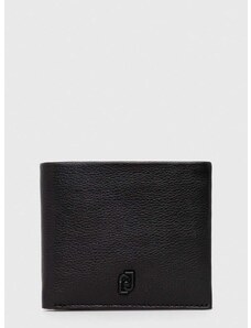 Kožená peněženka Liu Jo černá barva