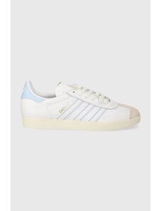 Sneakers boty adidas Originals Gazelle bílá barva, ID3718