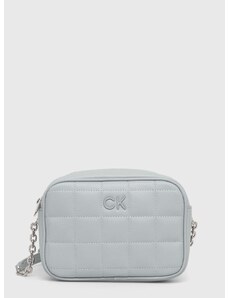 Kabelka Calvin Klein šedá barva, K60K612331