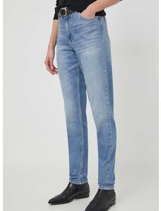 Džíny Calvin Klein Jeans Mom Jean dámské, high waist