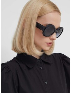 Sluneční brýle Moschino dámské, černá barva, MOS162/S