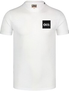 Nordblanc Bílé pánské bavlněné tričko TOKEN