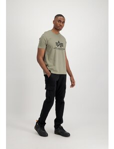 Alpha Industries Tričko Basic Big Logo T-Shirt olive