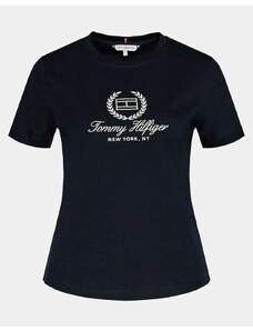 TOMMY HILFIGER SLIM FLAG SCRIPT TEE SS