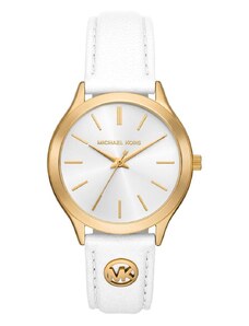 Hodinky Michael Kors bílá barva