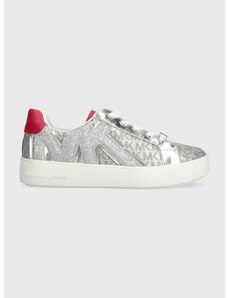 Sneakers boty Michael Kors stříbrná barva