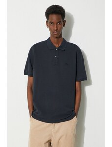 Bavlněné polo tričko Woolrich Classic American Polo tmavomodrá barva, CFWOPO0062MRUT2555