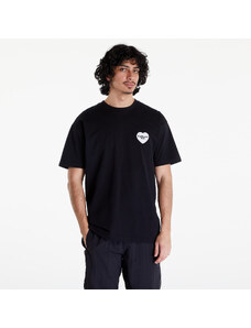 Carhartt WIP S/S Heart Bandana T-Shirt UNISEX Black/ White Stone Washed
