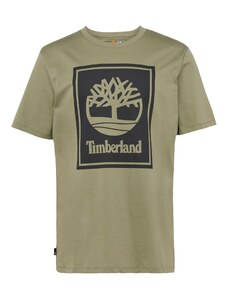 TIMBERLAND Tričko olivová / černá