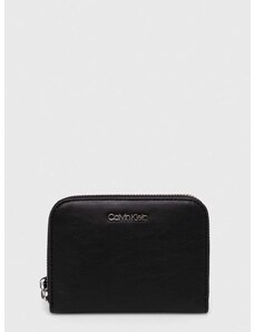 Peněženka Calvin Klein černá barva, K60K611688