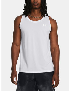 Under Armour Tílko UA LAUNCH SINGLET-WHT - Pánské