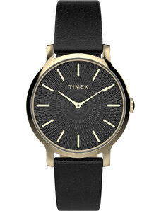 TIMEX | Transcend hodinky | Černá;zlatá