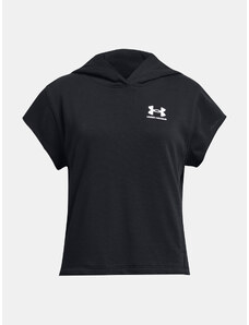 Under Armour Mikina UA G Rival Try SS Cut Hdy-BLK - Holky