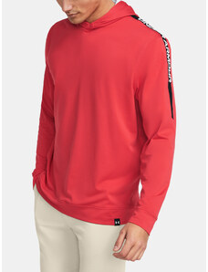 Under Armour Mikina UA Playoff Hoodie-RED - Pánské