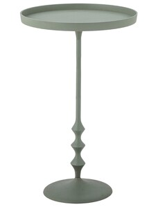 Zelený kovový odkládací stolek Bloomingville Anjou 37 cm