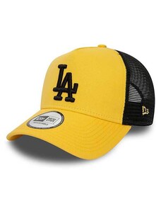 kšiltovka New Era 940 Af Trucker cap LA Dodgers League Essential Yellow