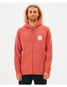 Mikina Rip Curl WETSUIT ICON ZIP THRU HOOD Dusty Mushroom