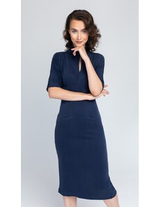 Benedict Harper Woman's Dress Lara Navy Blue