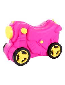 PD Toys Dětský kufr – odrážedlo 2020, (růžová), 49, 5 x 24 x 33 cm