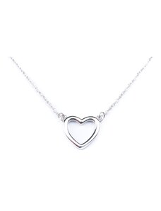 Mountaino Stříbrný náhrdelník Love - 925/1000 Ag