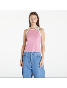 Top Lee Cropped Halter Top Sugar Lilac