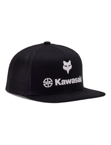 Dětská kšiltovka Fox Yth Fox X Kawi Snapback Hat - Black