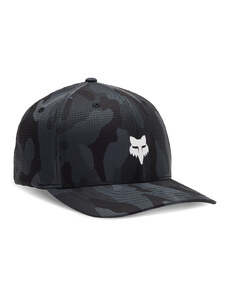 Pánská kšiltovka Fox Fox Head Camo Tech Flexfit - Black Camo