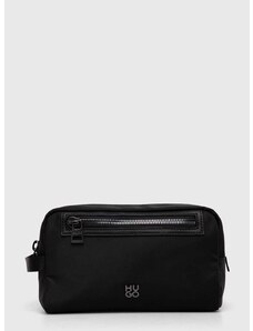 Kosmetická taška HUGO černá barva, 50516794
