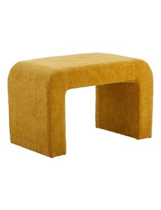 Hořčicově žlutá čalouněná stolička Bloomingville Bobbie 45 cm