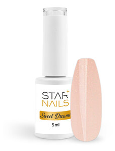 UV/LED Gel Polish Sweet Dreams, 5ml - 003, Peach Macaroon - gel lak