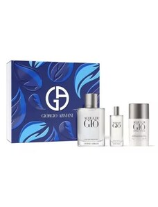 Giorgio Armani Acqua Di Gio Pour Homme - EDT 100 ml + tuhý deodorant 75 ml + EDT 15 ml