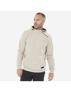 QUECHUA Pánská turistická fleecová mikina MH 100 Hoodie