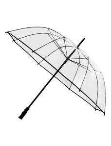 Falconetti Dámský holový průhledný deštník Clear Classic