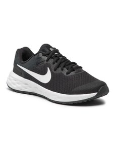 Nike Revolution 6 Big Kids Velikost: EU 38,5 black/white/smoke grey